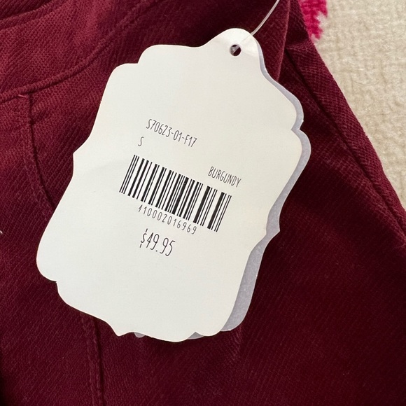 Altar’d State Burgundy skirt - Picture 6 of 6